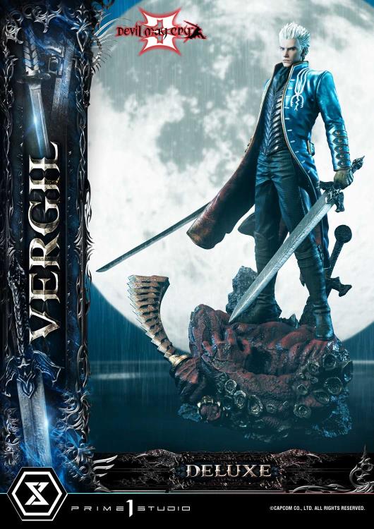 Devil May Cry 3 Ultimate Premium Masterline Vergil Deluxe 1/4 Scale Limited Edition Statue (With Bonus) Gallery Image 35
