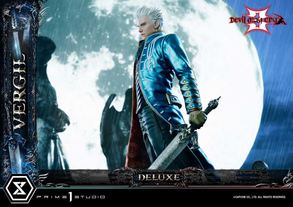 Devil May Cry 3 Ultimate Premium Masterline Vergil Deluxe 1/4 Scale Limited Edition Statue (With Bonus) Gallery Image 40