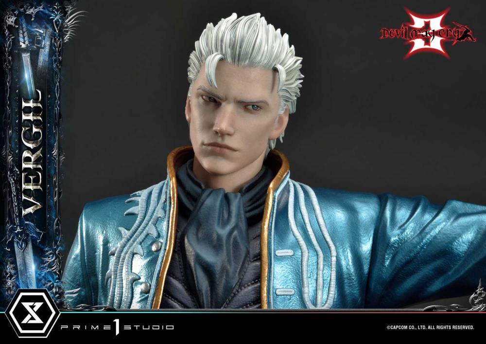 Devil May Cry 3 Ultimate Premium Masterline Vergil Deluxe 1/4 Scale Limited Edition Statue (With Bonus) Gallery Image 22