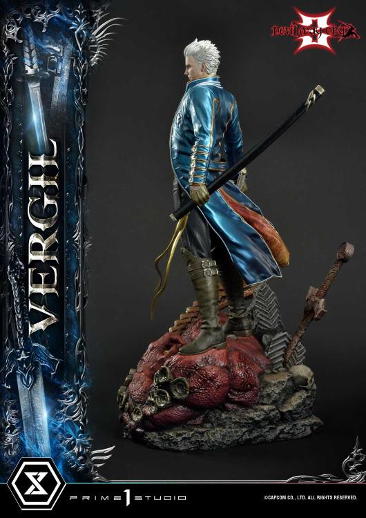 Devil May Cry 3 Ultimate Premium Masterline Vergil Deluxe 1/4 Scale Limited Edition Statue (With Bonus) Gallery Image 8