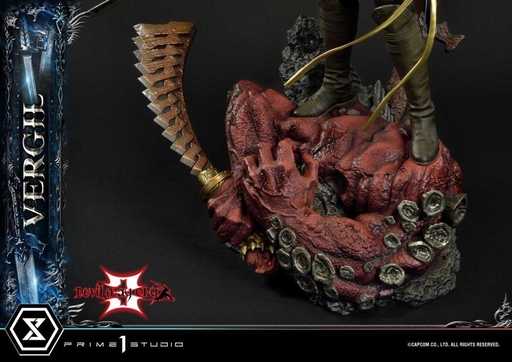 Devil May Cry 3 Ultimate Premium Masterline Vergil Deluxe 1/4 Scale Limited Edition Statue (With Bonus) Gallery Image 28