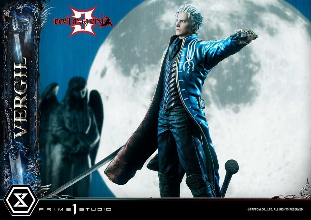 Devil May Cry 3 Ultimate Premium Masterline Vergil Deluxe 1/4 Scale Limited Edition Statue (With Bonus) Gallery Image 51