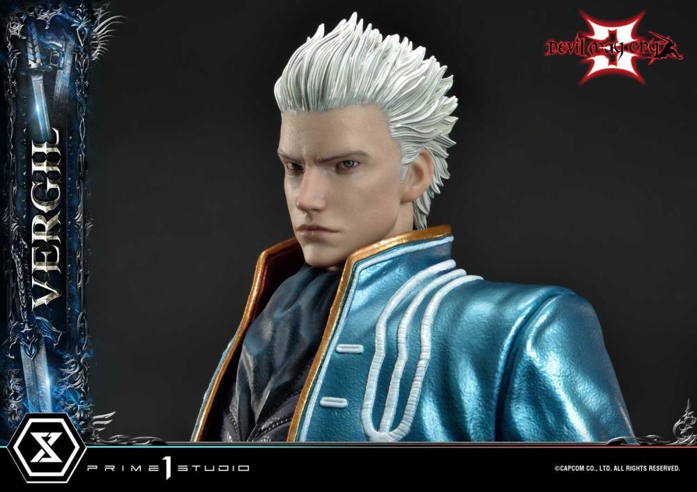 Devil May Cry 3 Ultimate Premium Masterline Vergil Deluxe 1/4 Scale Limited Edition Statue (With Bonus) Gallery Image 20