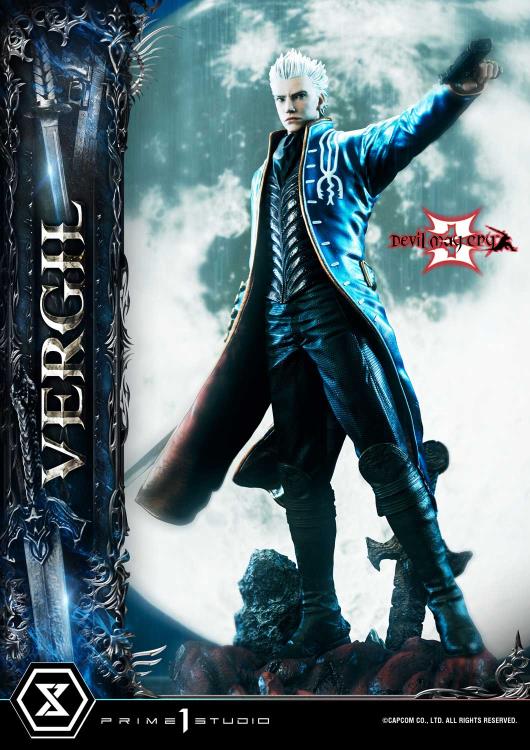 Devil May Cry 3 Ultimate Premium Masterline Vergil Deluxe 1/4 Scale Limited Edition Statue (With Bonus) Gallery Image 50