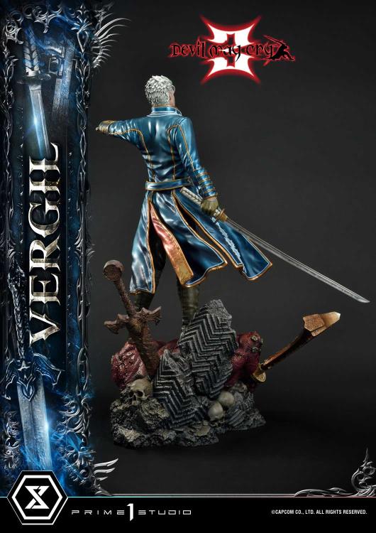 Devil May Cry 3 Ultimate Premium Masterline Vergil Deluxe 1/4 Scale Limited Edition Statue (With Bonus) Gallery Image 12