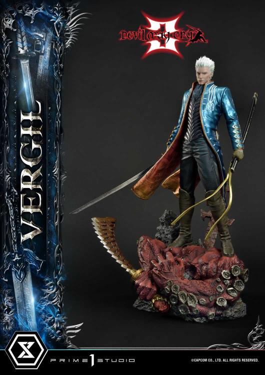 Devil May Cry 3 Ultimate Premium Masterline Vergil Deluxe 1/4 Scale Limited Edition Statue (With Bonus) Gallery Image 7