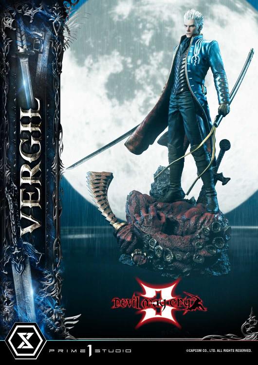Devil May Cry 3 Ultimate Premium Masterline Vergil Deluxe 1/4 Scale Limited Edition Statue (With Bonus) Gallery Image 49