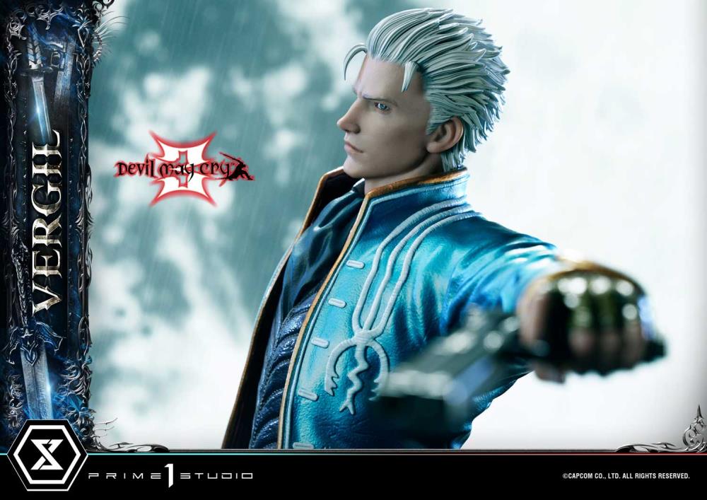 Devil May Cry 3 Ultimate Premium Masterline Vergil Deluxe 1/4 Scale Limited Edition Statue (With Bonus) Gallery Image 54