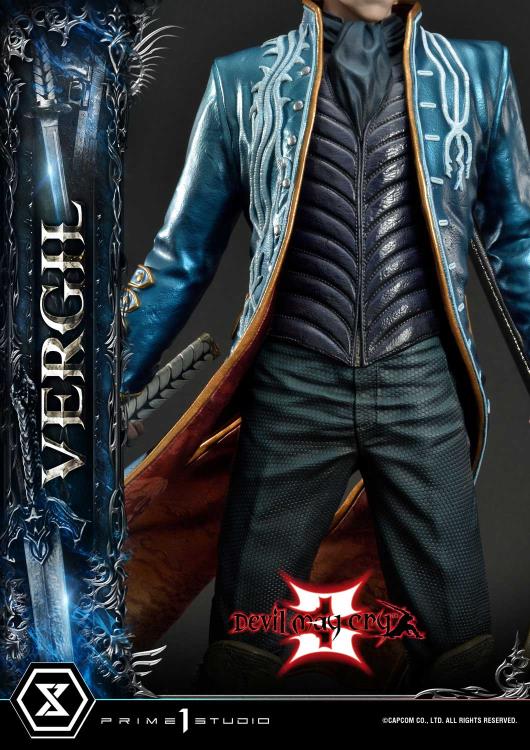 Devil May Cry 3 Ultimate Premium Masterline Vergil Deluxe 1/4 Scale Limited Edition Statue (With Bonus) Gallery Image 25