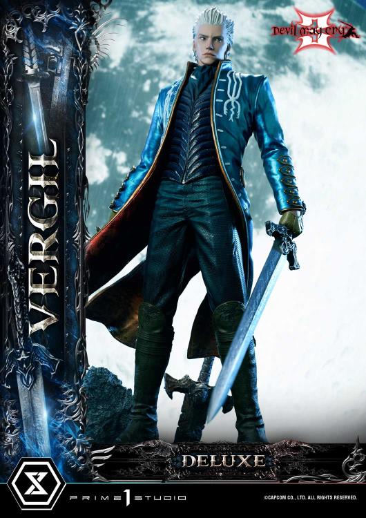 Devil May Cry 3 Ultimate Premium Masterline Vergil Deluxe 1/4 Scale Limited Edition Statue (With Bonus) Gallery Image 36