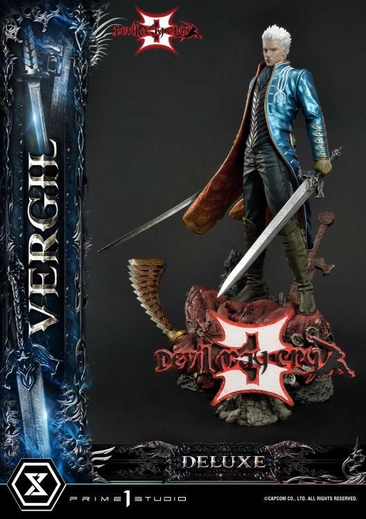 Devil May Cry 3 Ultimate Premium Masterline Vergil Deluxe 1/4 Scale Limited Edition Statue (With Bonus) Gallery Image 14