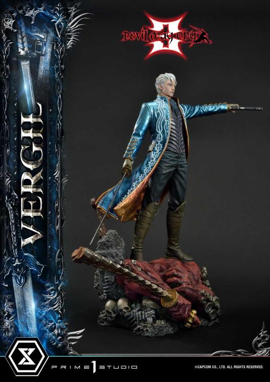 Devil May Cry 3 Ultimate Premium Masterline Vergil Deluxe 1/4 Scale Limited Edition Statue (With Bonus) Gallery Image 13