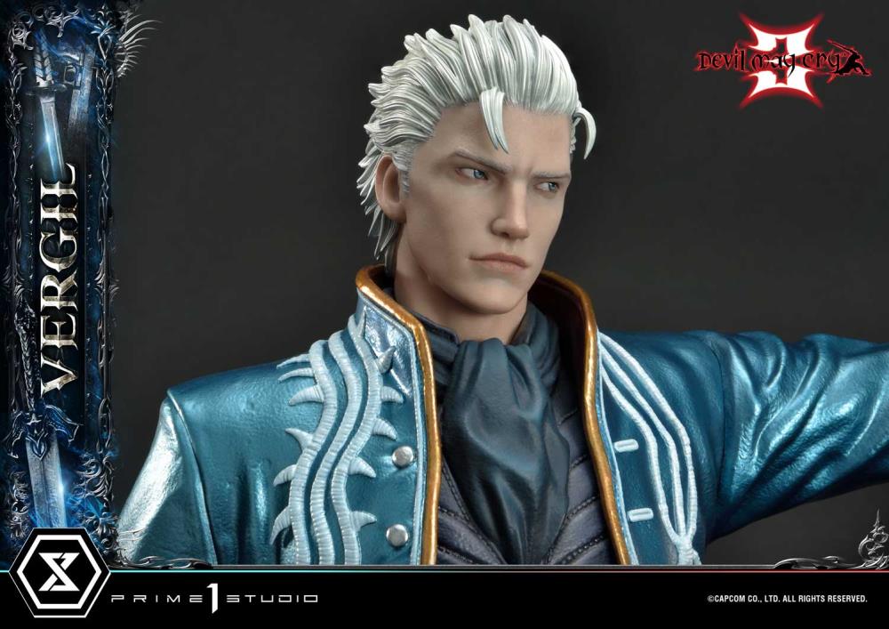 Devil May Cry 3 Ultimate Premium Masterline Vergil Deluxe 1/4 Scale Limited Edition Statue (With Bonus) Gallery Image 23