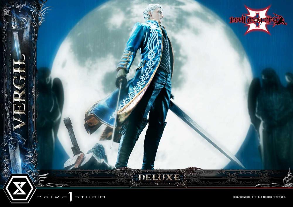 Devil May Cry 3 Ultimate Premium Masterline Vergil Deluxe 1/4 Scale Limited Edition Statue (With Bonus) Gallery Image 46