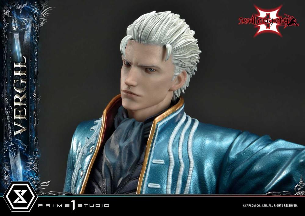 Devil May Cry 3 Ultimate Premium Masterline Vergil Deluxe 1/4 Scale Limited Edition Statue (With Bonus) Gallery Image 16