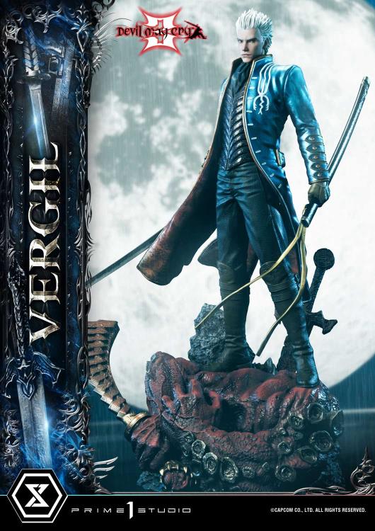 Devil May Cry 3 Ultimate Premium Masterline Vergil Deluxe 1/4 Scale Limited Edition Statue (With Bonus) Gallery Image 37