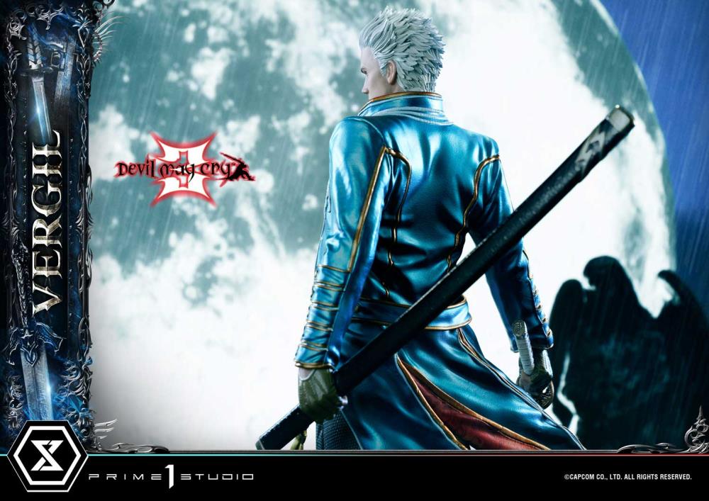 Devil May Cry 3 Ultimate Premium Masterline Vergil Deluxe 1/4 Scale Limited Edition Statue (With Bonus) Gallery Image 53