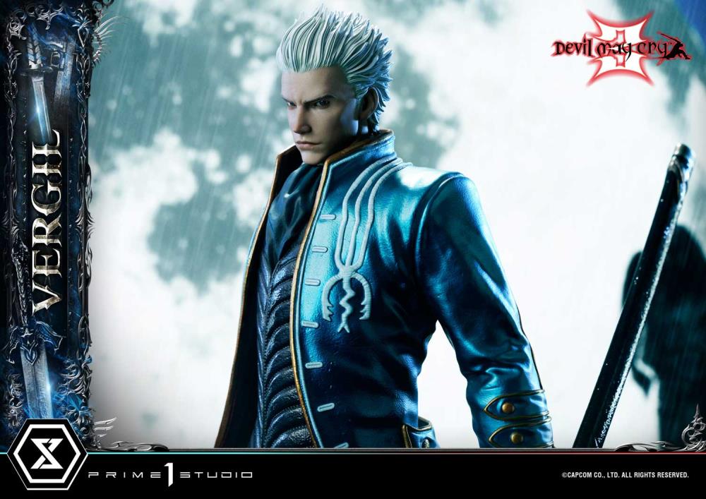 Devil May Cry 3 Ultimate Premium Masterline Vergil Deluxe 1/4 Scale Limited Edition Statue (With Bonus) Gallery Image 42
