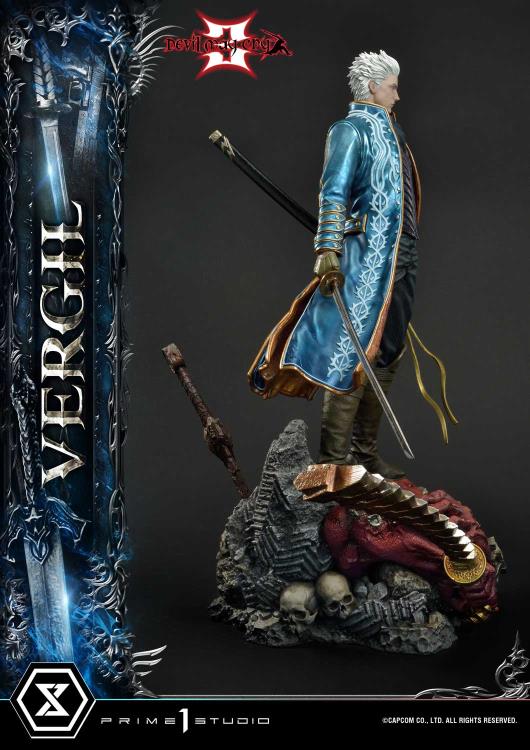 Devil May Cry 3 Ultimate Premium Masterline Vergil Deluxe 1/4 Scale Limited Edition Statue (With Bonus) Gallery Image 10