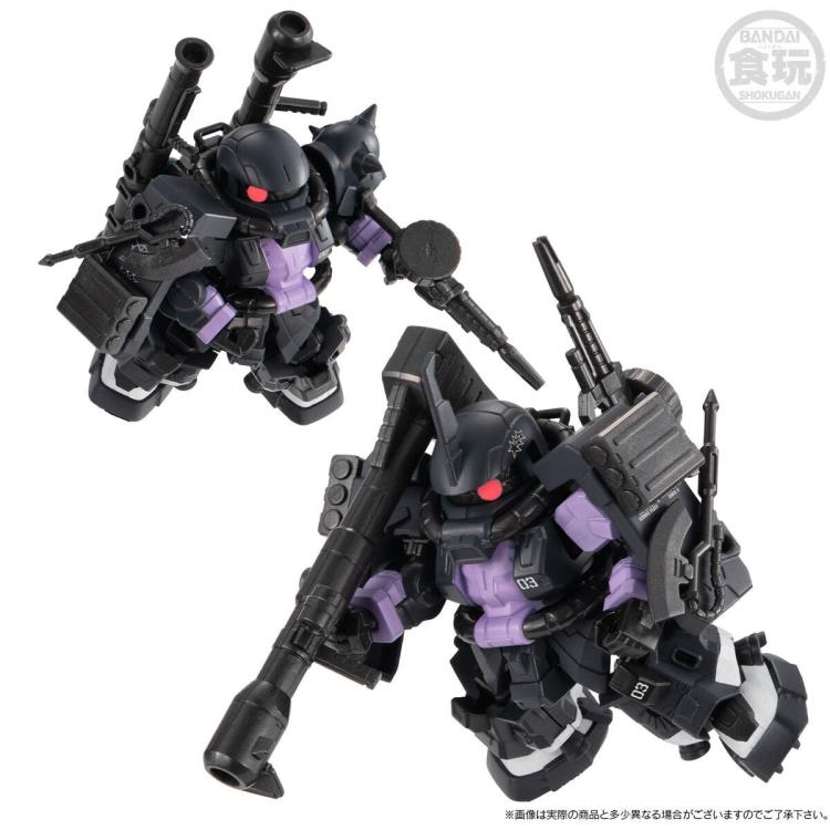 Mobile Suit Gundam: The Origin Mobility Joint Gundam Black Tri-Stars Zaku II High Mobility Type Set of 3 Figures Gallery Image 9