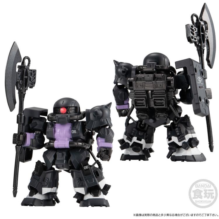 Mobile Suit Gundam: The Origin Mobility Joint Gundam Black Tri-Stars Zaku II High Mobility Type Set of 3 Figures Gallery Image 8