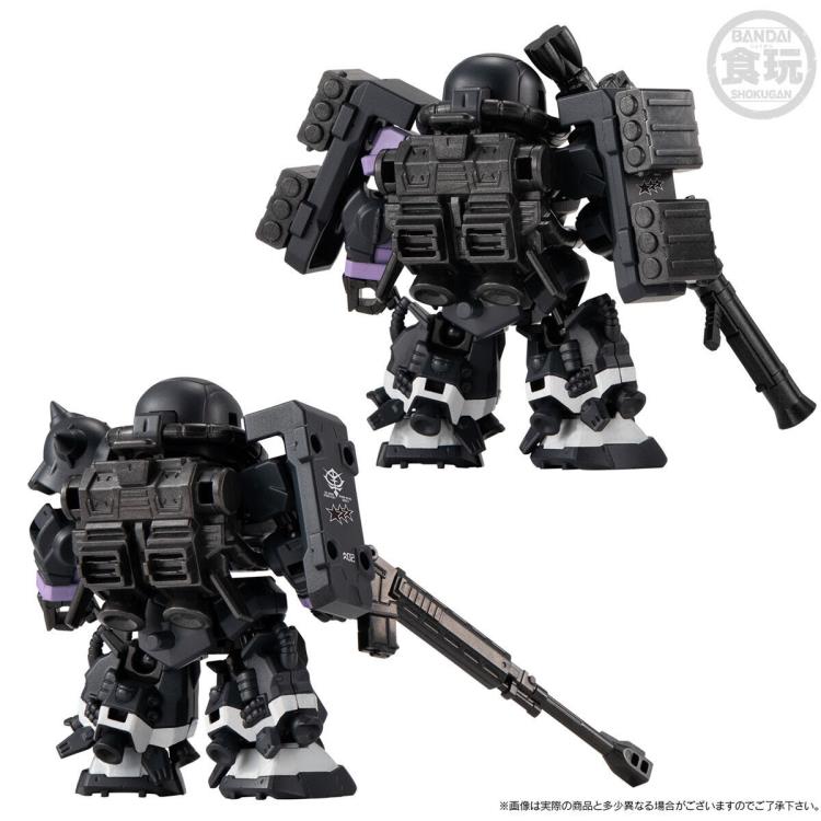 Mobile Suit Gundam: The Origin Mobility Joint Gundam Black Tri-Stars Zaku II High Mobility Type Set of 3 Figures Gallery Image 7