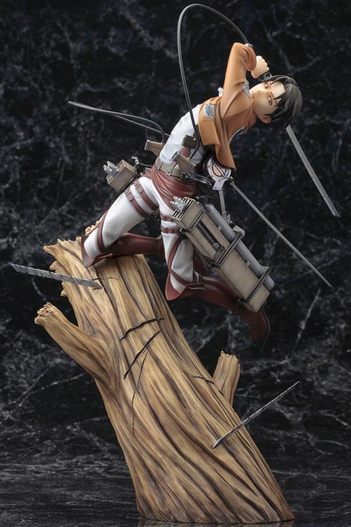 Attack on Titan ArtFX J Levi (Renewal Package Ver.) 1/8 Scale Figure (Reissue) Gallery Image 5