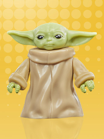 Star Wars Retro Collection Grogu with Backpack (Book of Boba Fett) Gallery Image 2