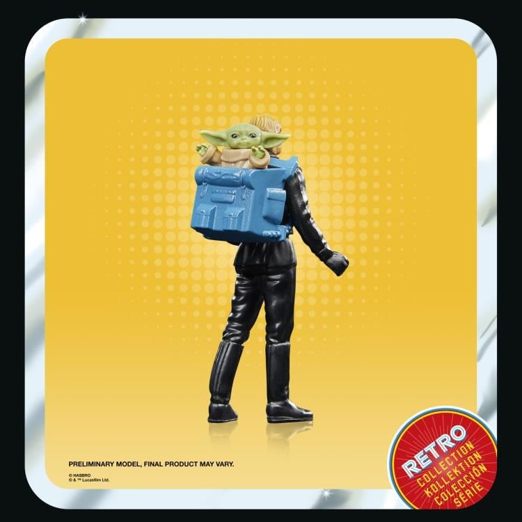 Star Wars Retro Collection Grogu with Backpack (Book of Boba Fett) Gallery Image 5