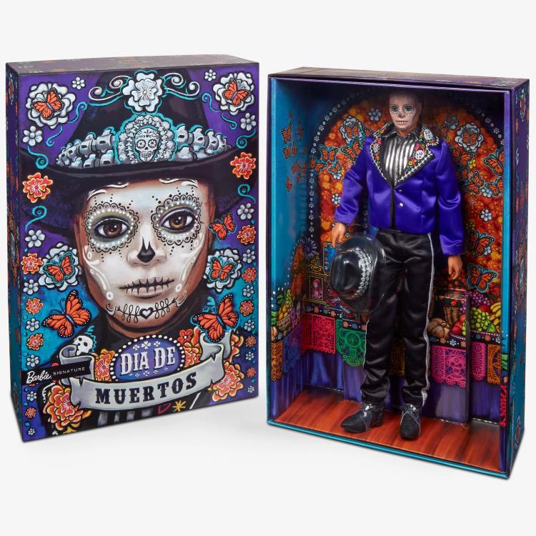 Barbie Dia De Muertos (2023) Ken Doll Gallery Image 11