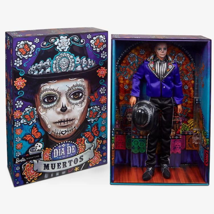 Barbie Dia De Muertos (2023) Ken Doll Gallery Image 10