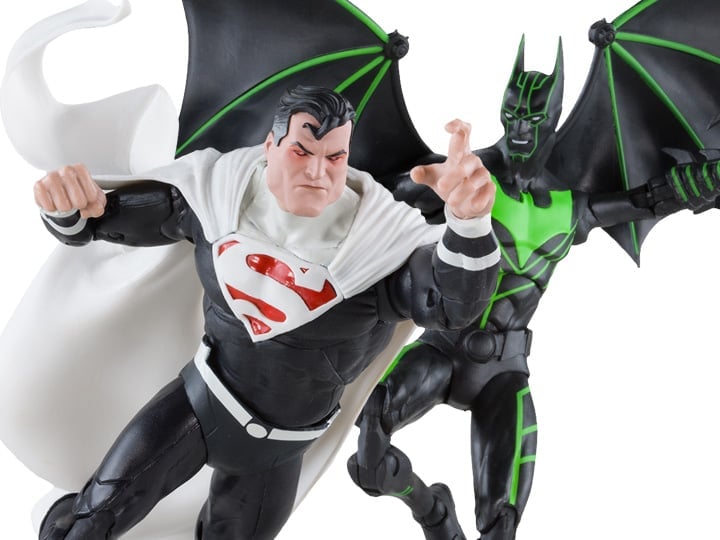 Batman Beyond (Comic) DC Multiverse Batman vs. Justice Lord Superman Action Figure Two-Pack Gallery Image 1