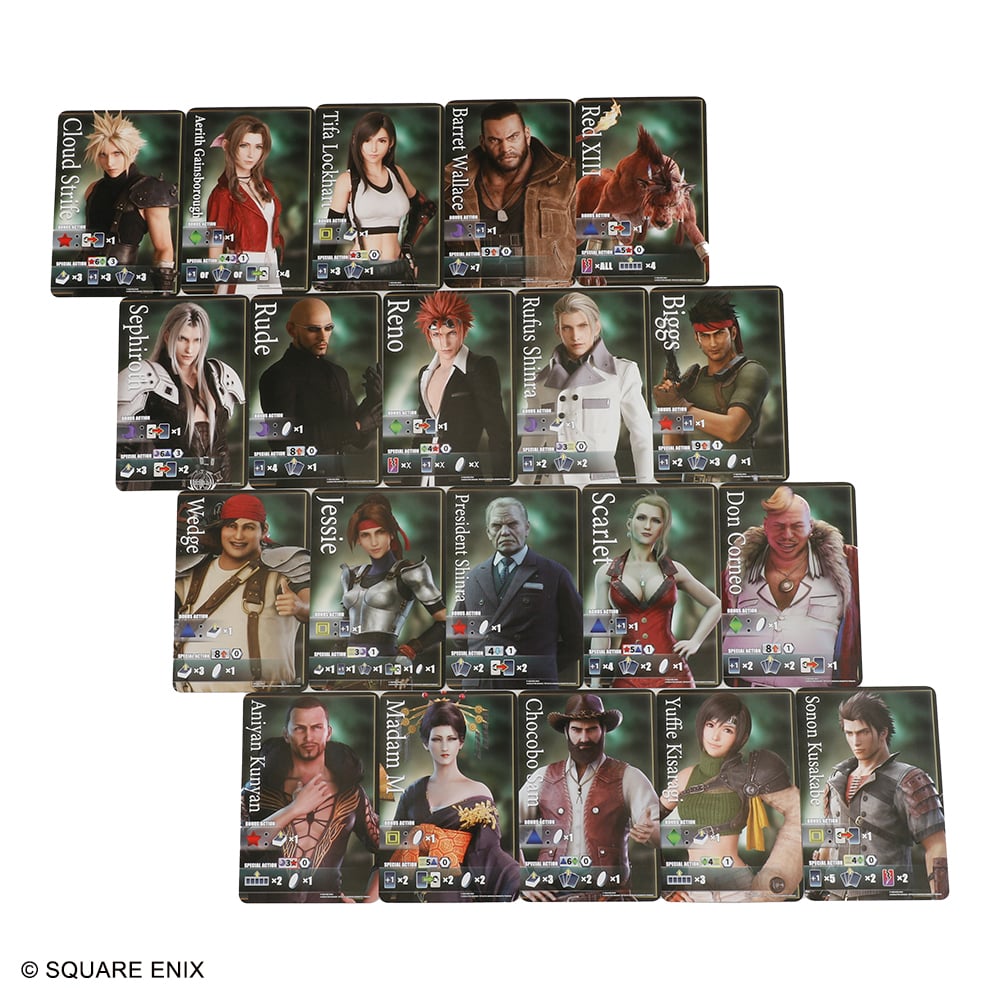 Final Fantasy VII Remake Board Game Materia Hunter Gallery Image 8