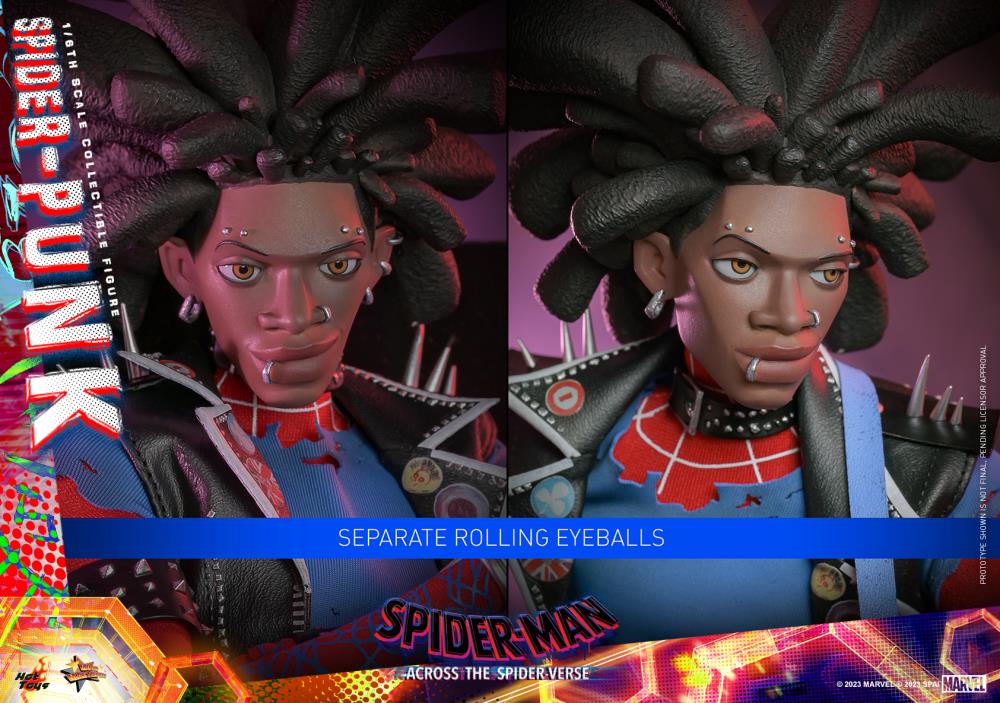 Spider-Man: Across the Spider-Verse MMS726 Spider-Punk 1/6 Scale