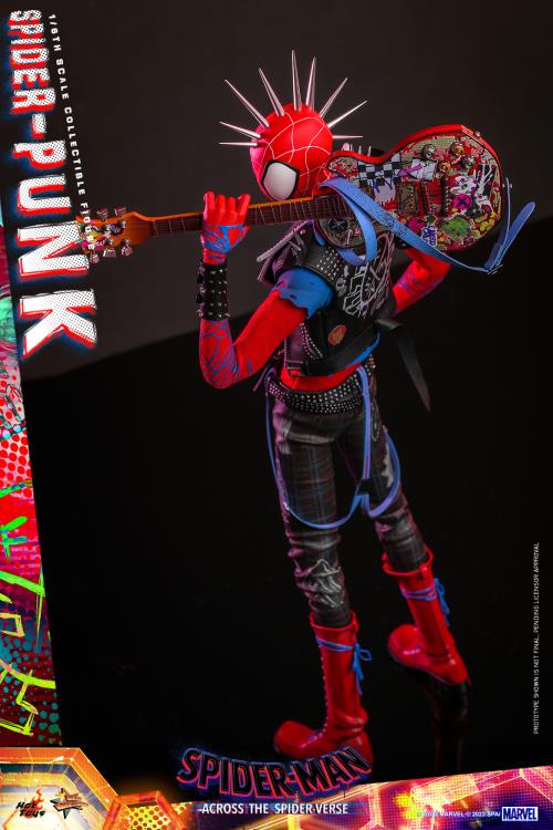 Spider-Man: Across the Spider-Verse MMS726 Spider-Punk 1/6 Scale Collectible Figure Gallery Image 17