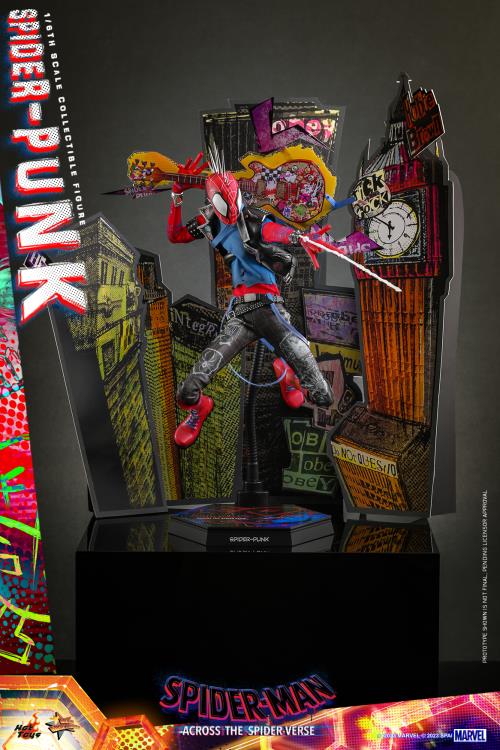 Spider-Man: Across the Spider-Verse MMS726 Spider-Punk 1/6 Scale