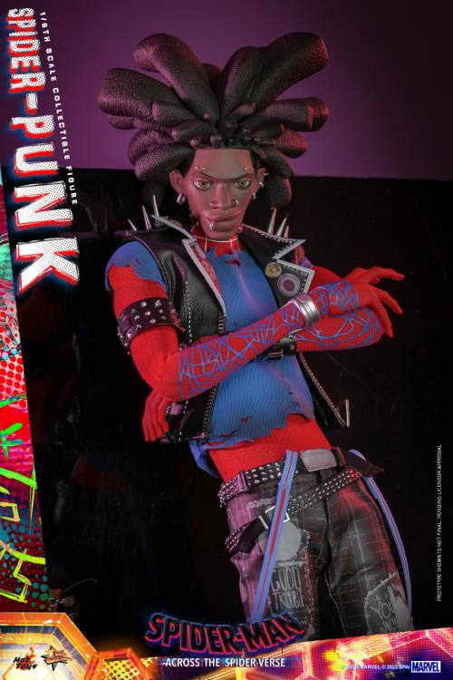Spider-Man: Across the Spider-Verse MMS726 Spider-Punk 1/6 Scale