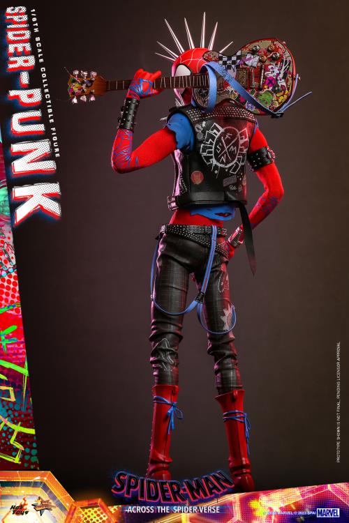 ホットトイズ 1/6 スパイダー・パンク 通常.Ver MMS726 Spider-Man: Across the Spider-Verse MMS726 Spider-Punk 1/6 Scale