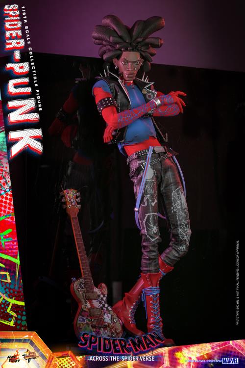 ホットトイズ 1/6 スパイダー・パンク 通常.Ver MMS726 Hot Toys MMS726 Spiderman Across the Spiderverse Spider Punk 1/6