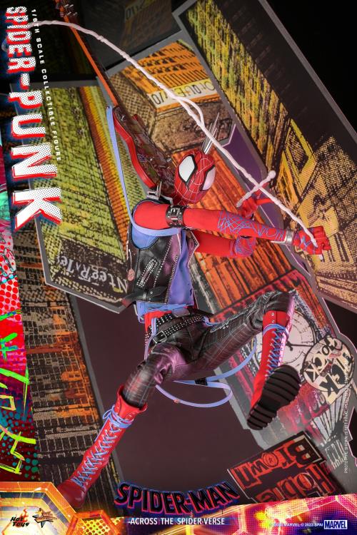 Spider-Man: Across the Spider-Verse MMS726 Spider-Punk 1/6 Scale