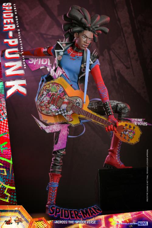 Spider-Man: Across the Spider-Verse MMS726 Spider-Punk 1/6 Scale Collectible Figure Gallery Image 16