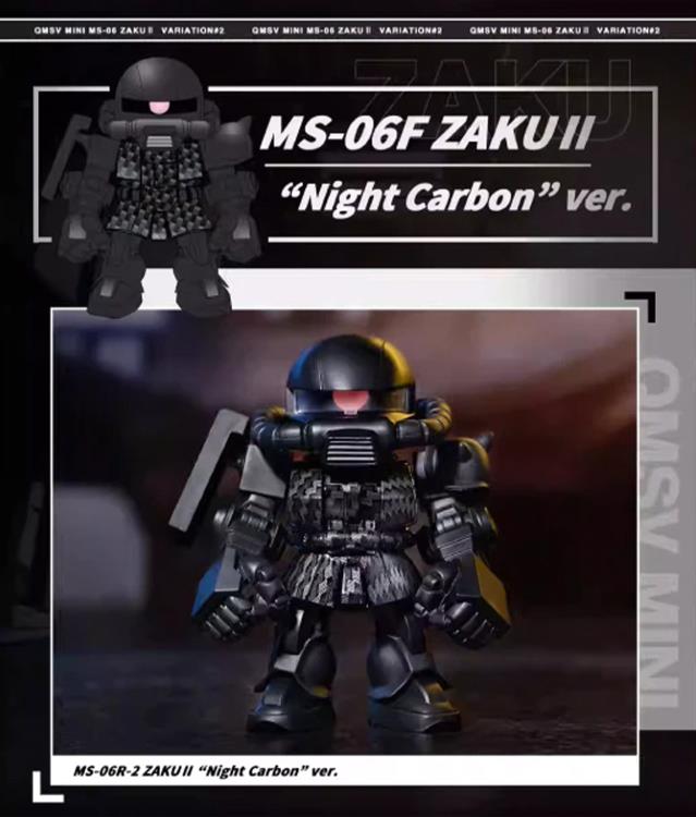 Gundam QMSV Mini Zaku II Variation #2 Box of 8 Random Figures Gallery Image 10