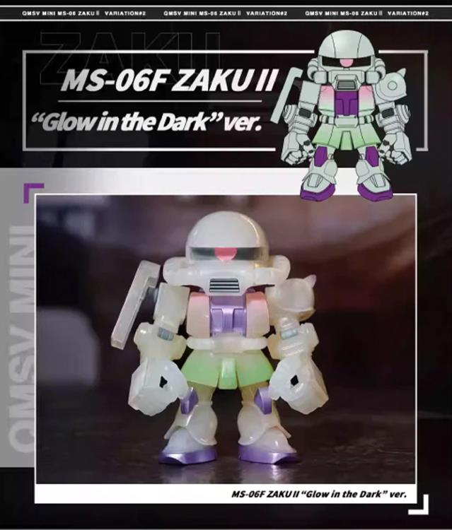 Gundam QMSV Mini Zaku II Variation #2 Box of 8 Random Figures Gallery Image 9