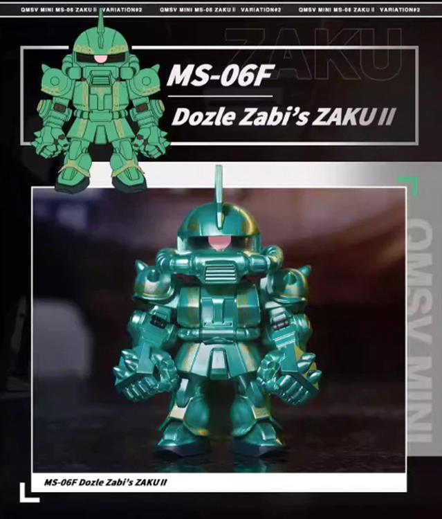 Gundam QMSV Mini Zaku II Variation #2 Box of 8 Random Figures Gallery Image 8