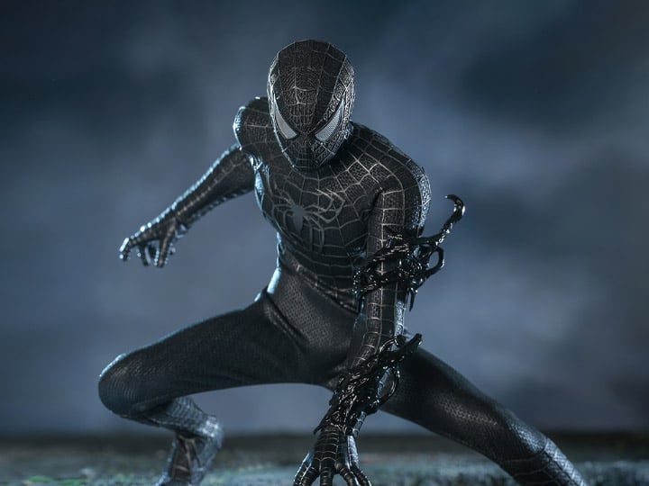 ※*‪様 新品未開封　千値練 ソフビナル　スパイダーマン　 BLACK SUIT 開封未展示品】ソフビナル スパイダーマン black suit ver ブラック