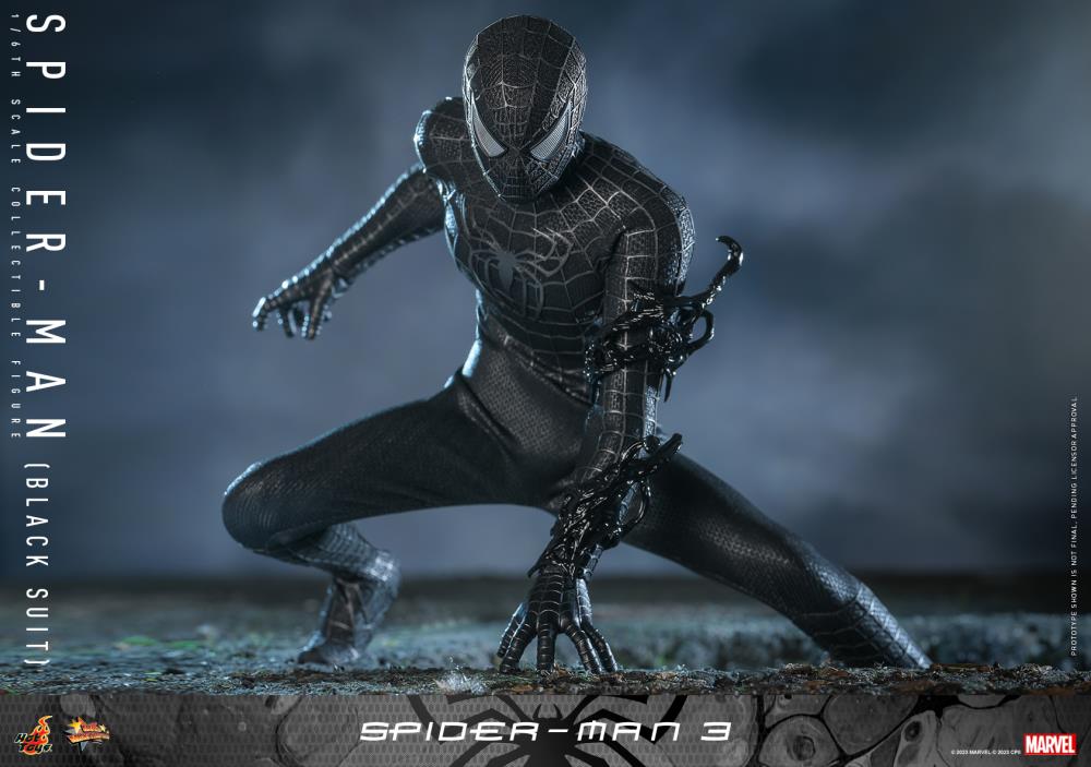 Spider-Man 3 MMS727 Spider-Man (Black Suit) 1/6th Scale