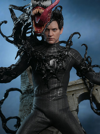 Spider-Man 3 MMS728 Spider-Man (Black Suit) Deluxe 1/6th Scale