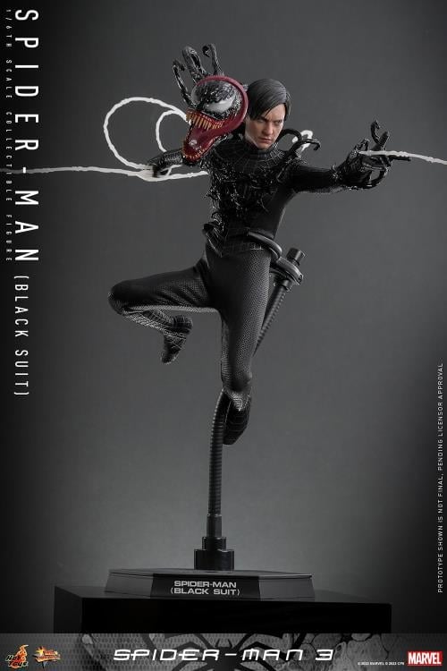 Spider-Man 3 MMS728 Spider-Man (Black Suit) Deluxe 1/6th Scale