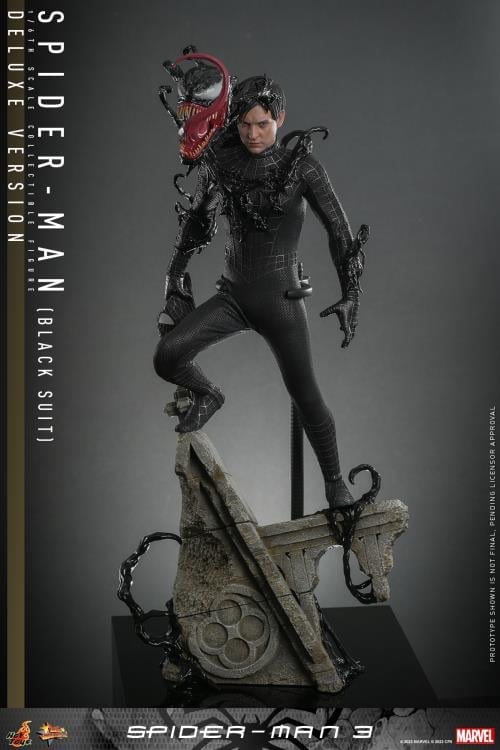 Spider-Man 3 MMS728 Spider-Man (Black Suit) Deluxe 1/6th Scale