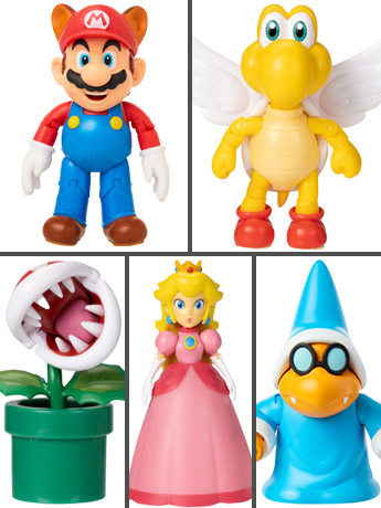 World of Nintendo 4-Inch Scale Wave 34 Set of 5 Figures Gallery Image 2